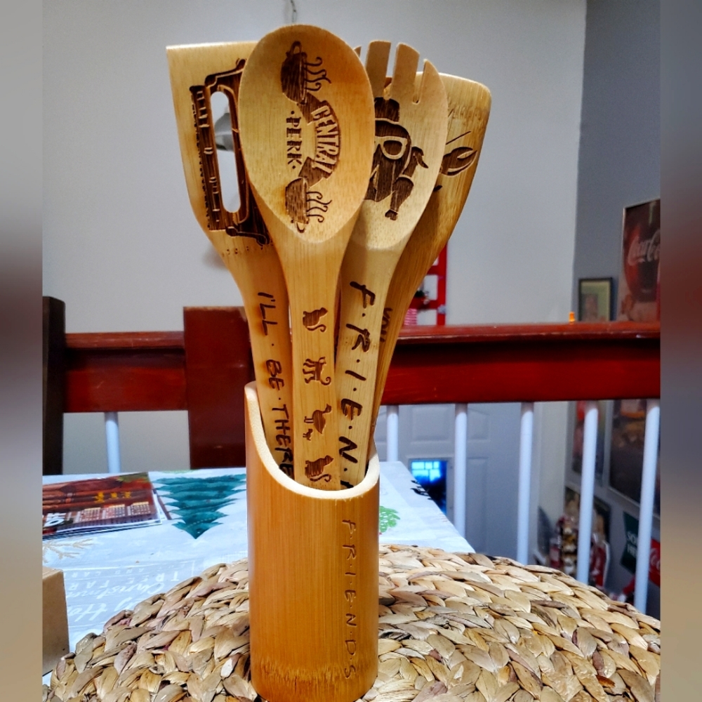 Wooden Spoons for Cooking utilities set